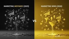 Os Maiores Erros do MKT em 2025 e os Acertos para 2026