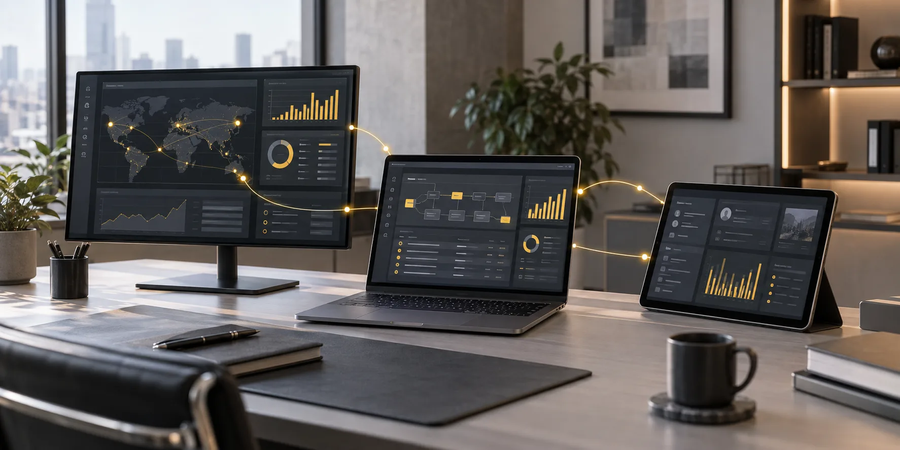 Integração de dados entre sistemas empresariais