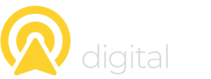 Logo Arnoldi Digital horizontal branco - agência de marketing digital